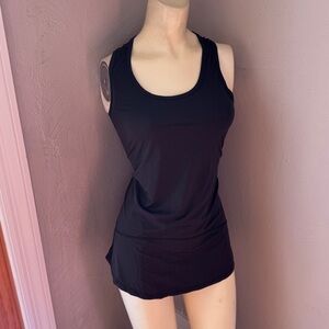 Black athletic tank top size small